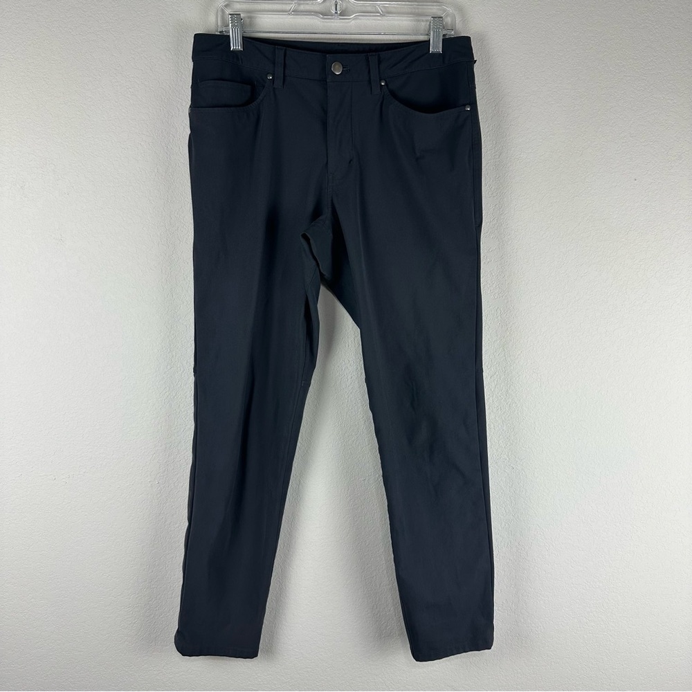 Lululemon Men’s Dark Gray Warpstreme ABC Slim Casual Athleisure Pants Size 31
